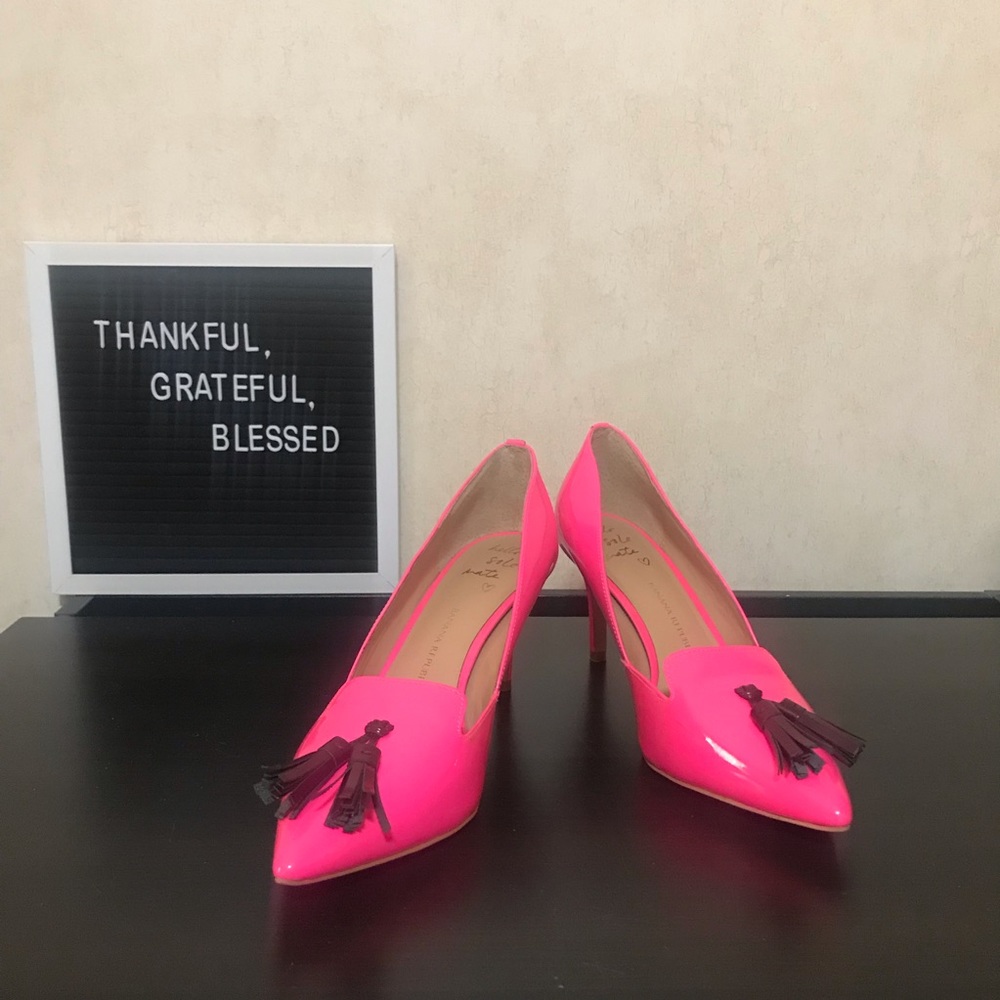 Hot Pink Banana Republic Heels